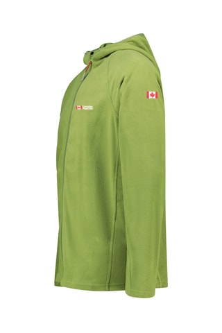 Fleece Sweater met Capuchon Tugoodeak - Groen