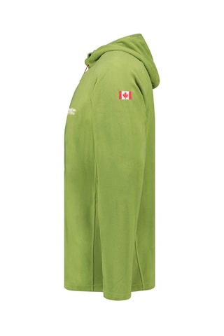 Fleece Sweater met Capuchon Tugoodeak - Groen