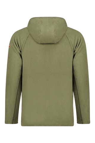 Fleece Sweater met Capuchon Tugoodeak - Kaki