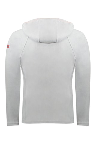 Fleece Sweater met Capuchon Tugoodeak - Lichtgrijs