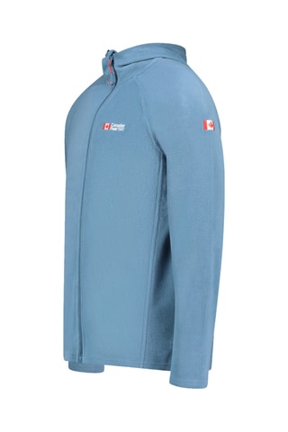 Fleece Sweater met Capuchon Tugoodeak - Petrolblauw
