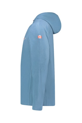 Fleece Sweater met Capuchon Tugoodeak - Petrolblauw