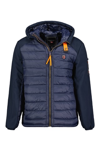 Gewatteerde Jas met Capuchon Abatoreak - Marineblauw