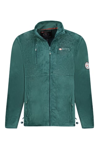 Fleece Jasje Uploadeak - Donkergroen