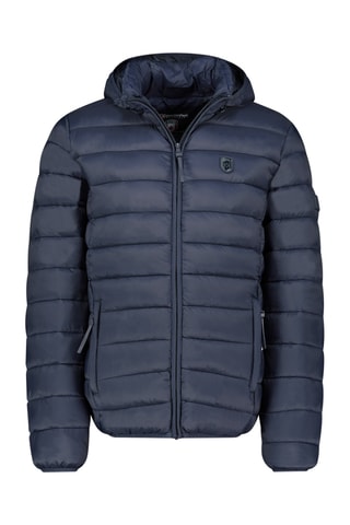 Gewatteerde Jas met Capuchon Amitaleak - Marineblauw