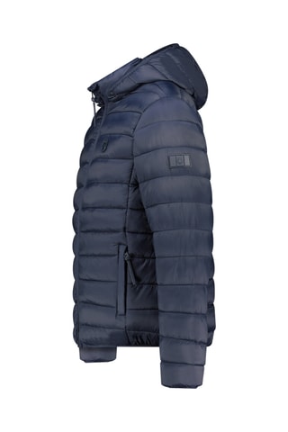 Gewatteerde Jas met Capuchon Amitaleak - Marineblauw