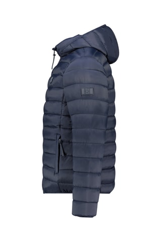 Gewatteerde Jas met Capuchon Amitaleak - Marineblauw