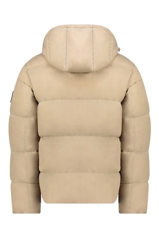 Gewatteerde Jas met Capuchon Anceleak - Beige