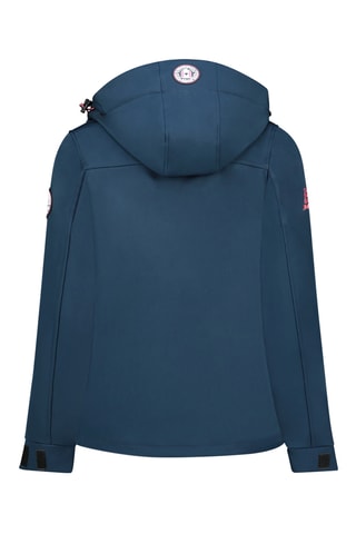 Jasje Softshell Takeneak - Marineblauw en Roze