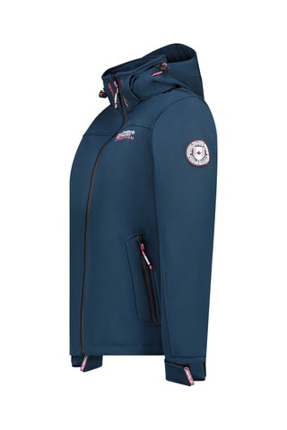 Jasje Softshell Takeneak - Marineblauw en Roze