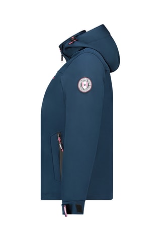 Jasje Softshell Takeneak - Marineblauw en Roze