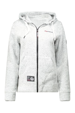 Fleece Sweater Talerteak - Wit