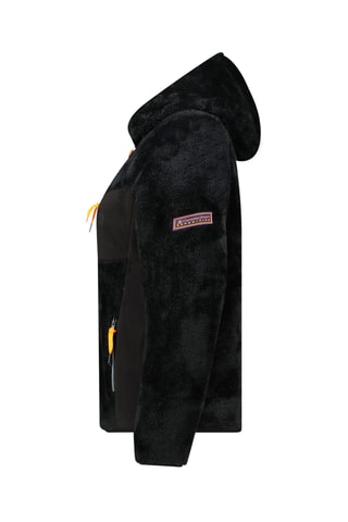 Fleece Sweater met Capuchon Toscaneak - Zwart