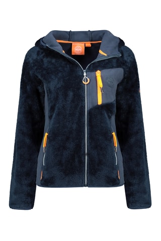 Fleece Sweater met Capuchon Toscaneak - Marineblauw