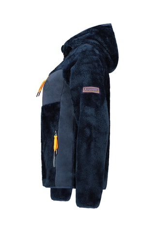Fleece Sweater met Capuchon Toscaneak - Marineblauw