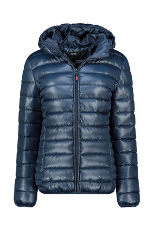 Gewatteerde Jas met Capuchon Anneceak - Marineblauw