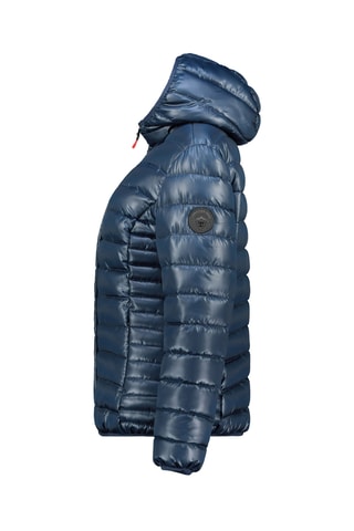 Gewatteerde Jas met Capuchon Anneceak - Marineblauw