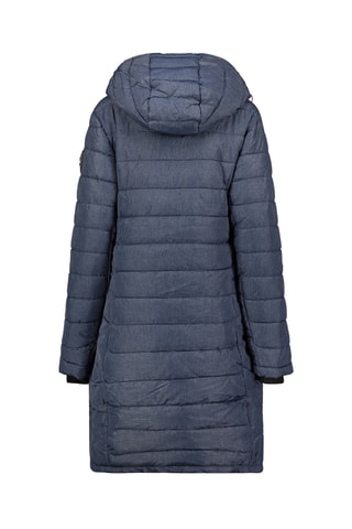 Lange Gewatteerde Jas Aromeak - Marineblauw