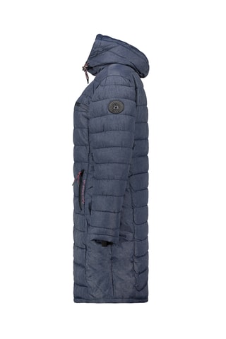 Lange Gewatteerde Jas Aromeak - Marineblauw