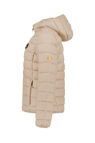 Gewatteerde Jas met Capuchon Anneceak - Beige