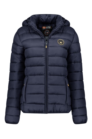 Gewatteerde Jas met Capuchon Atikamapeak - Marineblauw