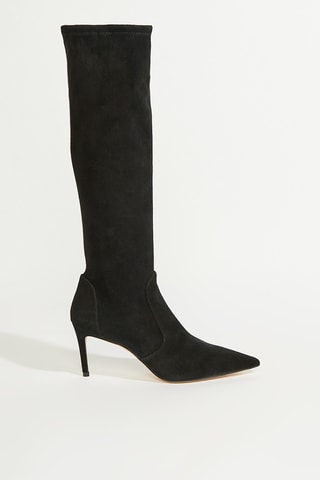 Botas em couro - Preto