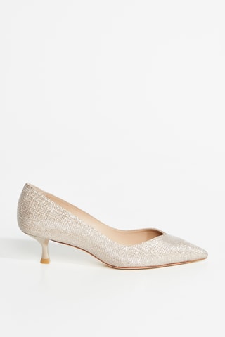 Sapatos de salto - Prateado