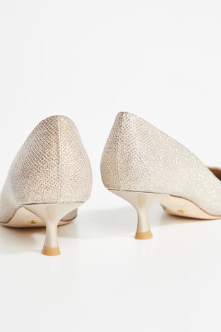 Sapatos de salto - Prateado