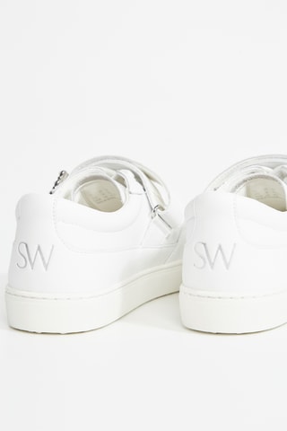 Sneakers em couro - Branco