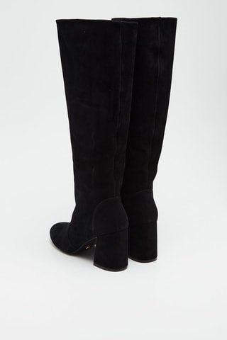 Botas em couro de cabra nobuck Flreblc 85Slouch Boot - Preto