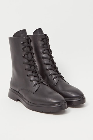 Botins em couro McKenzee Bootie Preto 