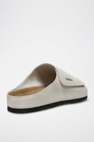 Mules de nobuck Jacky - Bege
