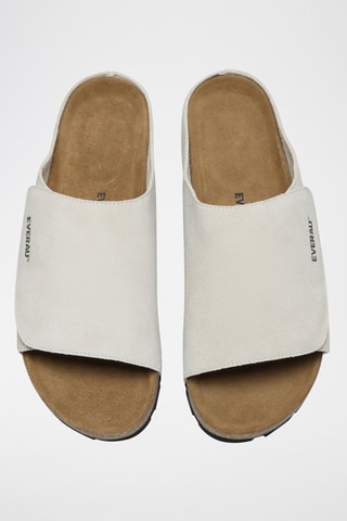 Mules de nobuck Jacky - Bege
