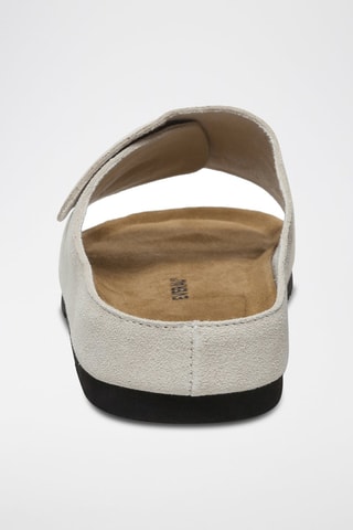 Mules de nobuck Jacky - Bege