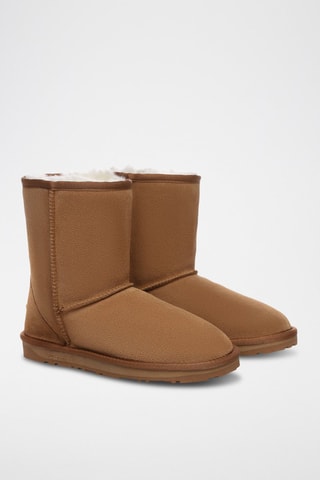 Botins forrados de nobuck Kookaburra - Camel