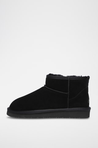 Botins forrados de nobuck Finch - Preto