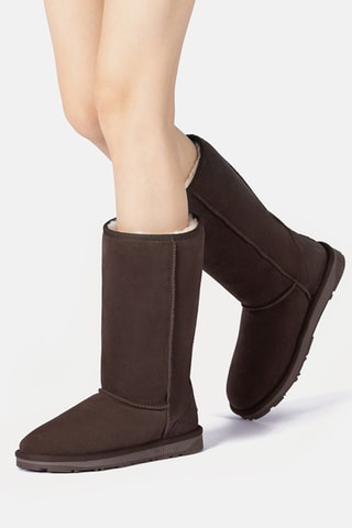 Botas forradas de nobuck Whistler - Castanho-escuro