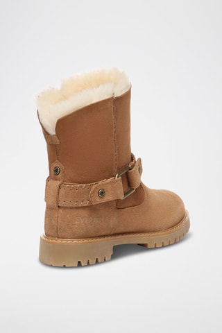 Botins forrados de couro Pheasant - Camel