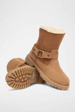 Botins forrados de couro Pheasant - Camel