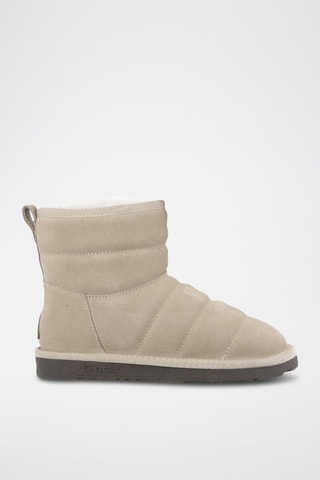 Botins forrados de nobuck Thornbill - Bege