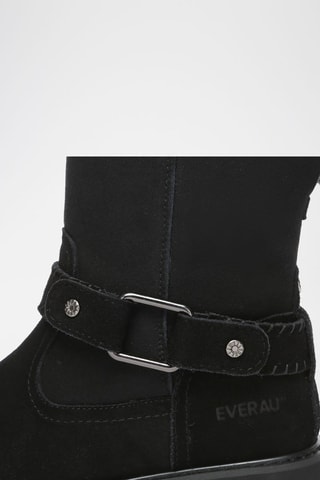 Botins forrados de couro Pheasant - Preto