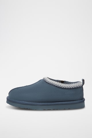 Socas forradas em nobuck Wigeon - Azul-escuro