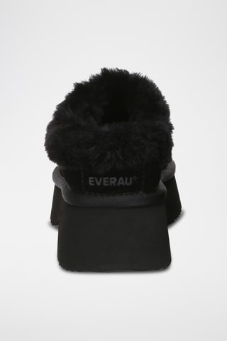 Socas forradas em nobuck Savanna - Preto