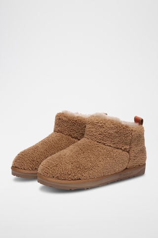 Botins forrados Dotterel - Camel