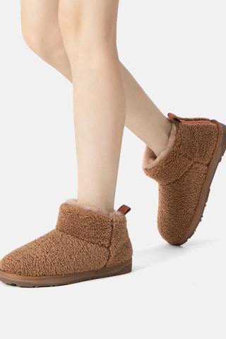Botins forrados Dotterel - Camel
