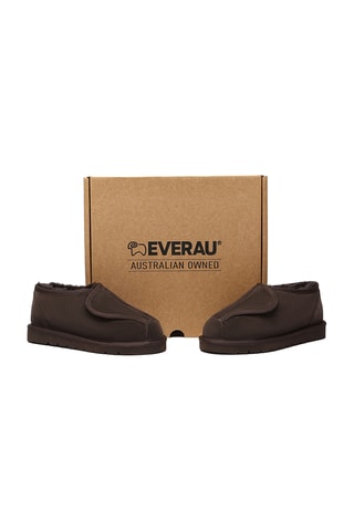 Slip-on forrados de nobuck Swiftlet - Chocolate