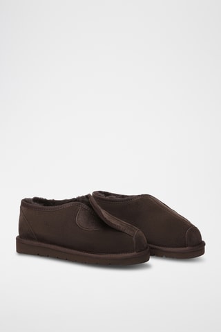 Slip-on forrados de nobuck Swiftlet - Chocolate