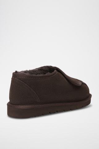 Slip-on forrados de nobuck Swiftlet - Chocolate