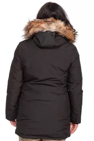 Parka à capuche Laura - Noir