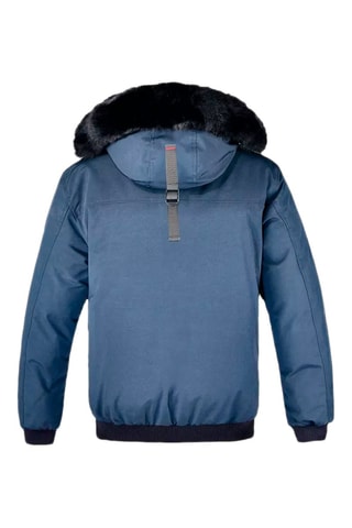 Manteau à capuche Raptor - Bleu marine
